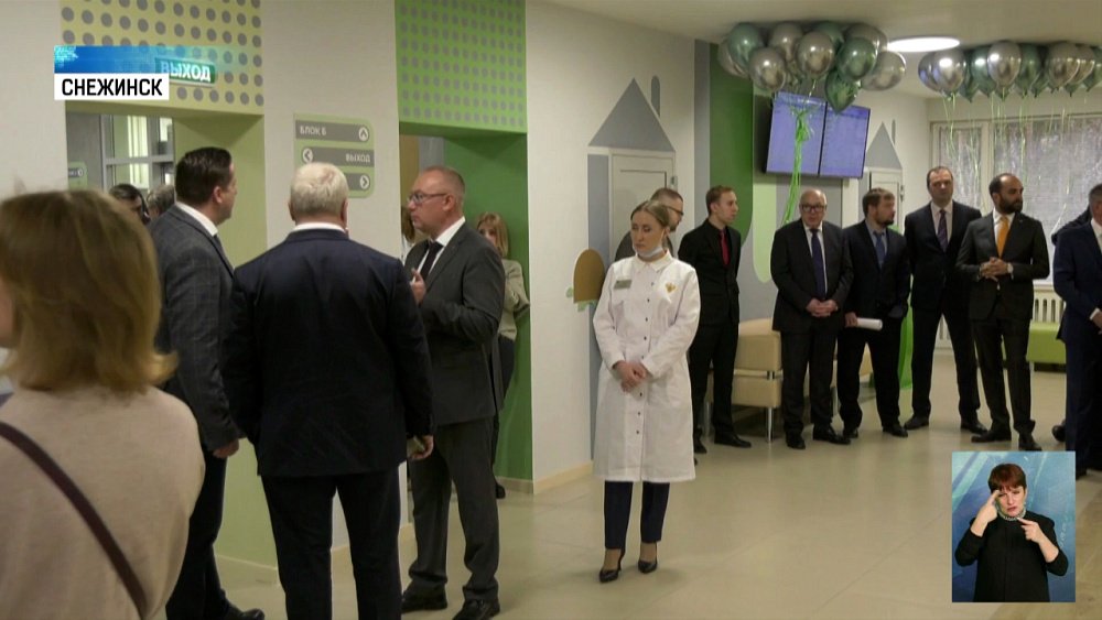 В детской поликлинике Снежинска — капремонт