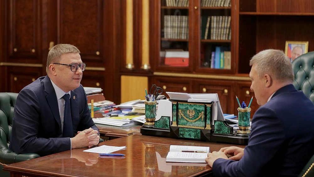 Алексей Текслер встретился с новым главным федеральным инспектором по Челябинской области