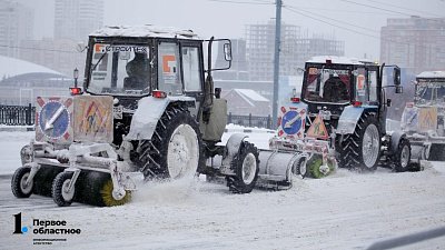 В Челябинской области в течение суток дороги обработают песком и солью