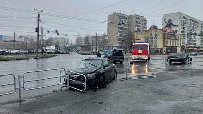 На северо-западе Челябинска мужчина пострадал в ДТП