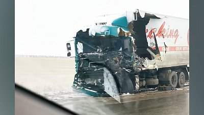 Под Магнитогорском два человека погибли в аварии с большегрузами