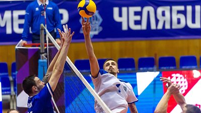 Волейболисты челябинского «Динамо» дважды победили «Тархан» в Высшей лиге