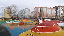 В Магнитогорске завершили благоустройство двух парков и сквера