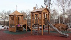 В Магнитогорске завершили благоустройство двух парков и сквера