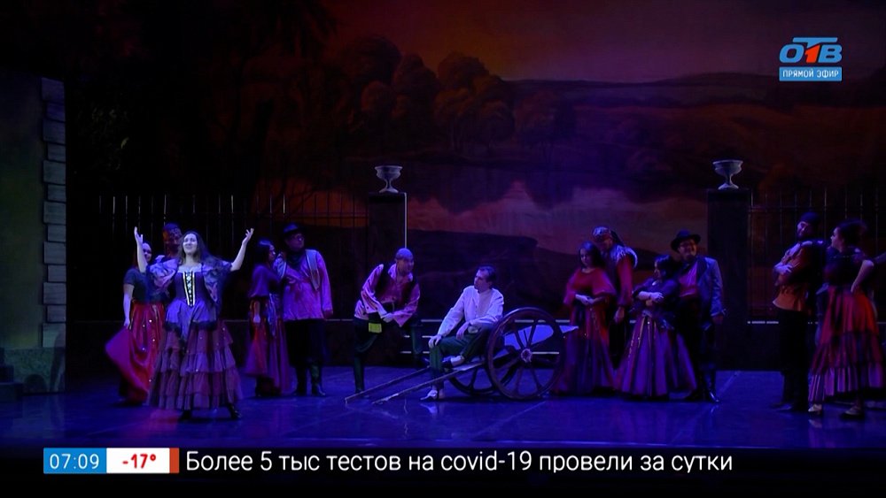 Новая «Марица» в сюжете «Оперный готовит премьеру»