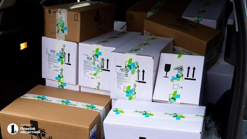 Груз для южноуральских мобилизованных отправили в ЛНР из Челябинской области