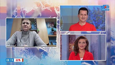 Двухметровый валенок-гигант — Гость на связи