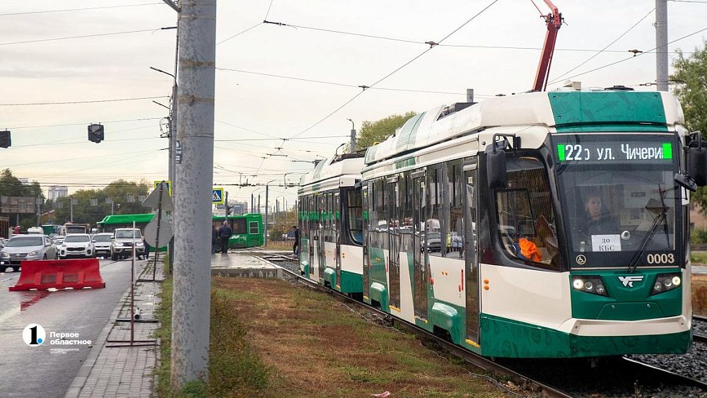 В Ленинском районе Челябинска восстановят движение трамваев 24 ноября