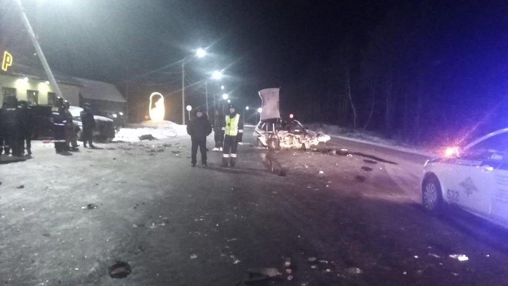 На трассе в Челябинской области в лобовом ДТП погиб пассажир легковушки