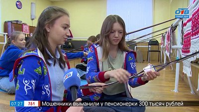 Белорусские пояса в сюжете «Ткать, нельзя купить!»