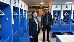 В Челябинске завершили ремонт спортивного комплекса «Метар-спорт»