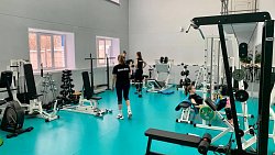 В Челябинске завершили ремонт спортивного комплекса «Метар-спорт»