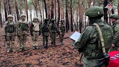 Мобилизованных из Челябинской и Свердловской областей наградили медалями «За отвагу»