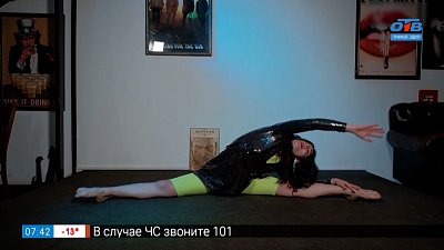 Певица-акробат в рубрике «Щас покажу»