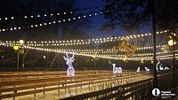 В Челябинске в парке имени Терешковой открыли ледовый каток