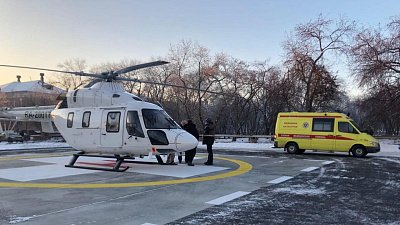Две вертолетные площадки для санавиации модернизировали в Челябинской области