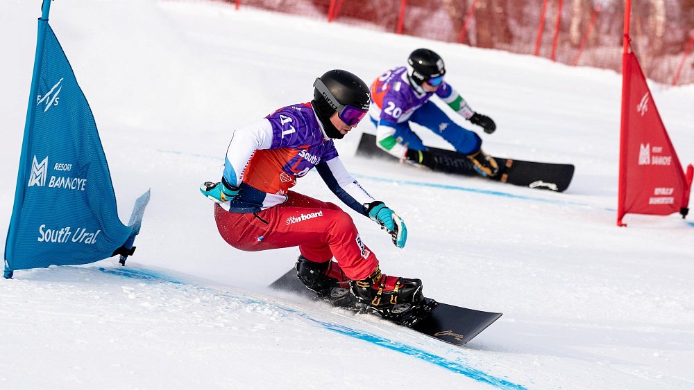 Ярослав Степанко из Златоуста завоевал бронзу на этапе Кубка России по сноуборду
