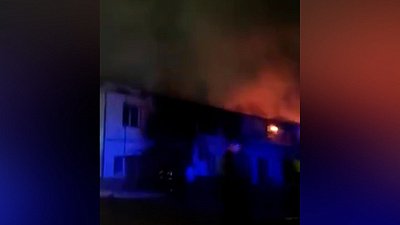 В Миассе вспыхнуло производственное помещение