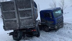 Под Челябинском водитель Nissan погибла в ДТП с грузовиком