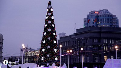 В Челябинске 5 декабря подключат новогоднюю иллюминацию