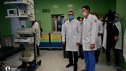 Алексей Текслер осмотрел новый оперблок Челябинской областной больницы