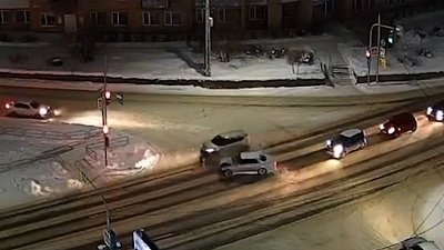 В Миассе столкнулись два легковых автомобиля