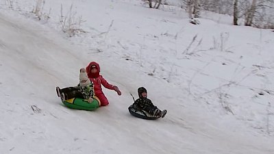 Как безопасно кататься на тюбингах?