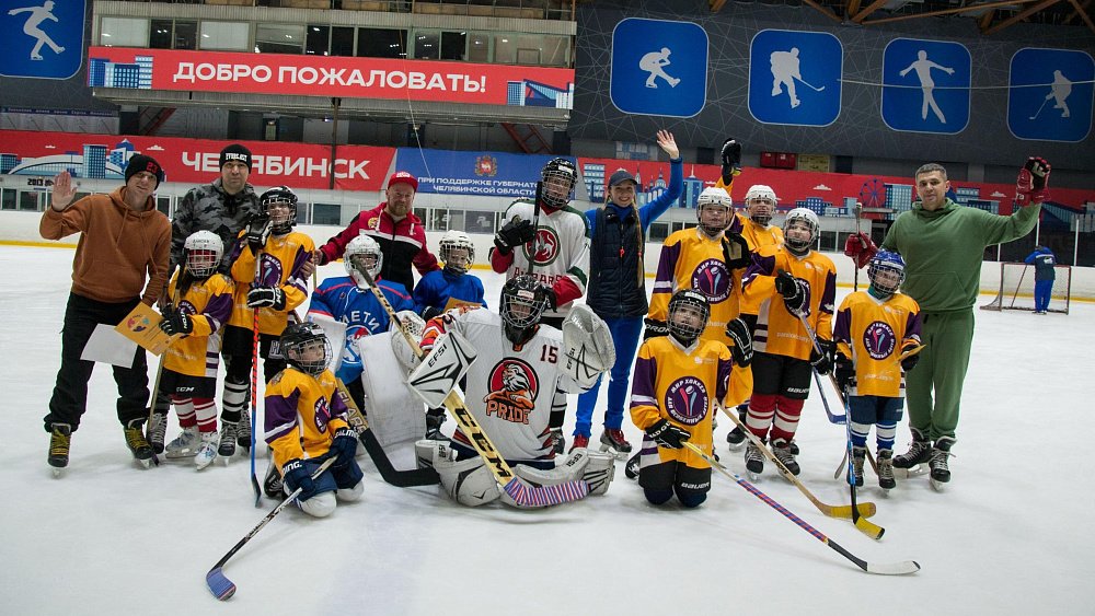 В Челябинске открыли набор в команду по хоккею для людей с ментальными нарушениями