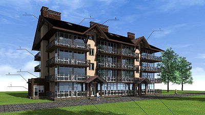 В Миассе новый отель на курорте «Солнечная долина» построят до конца 2024 года