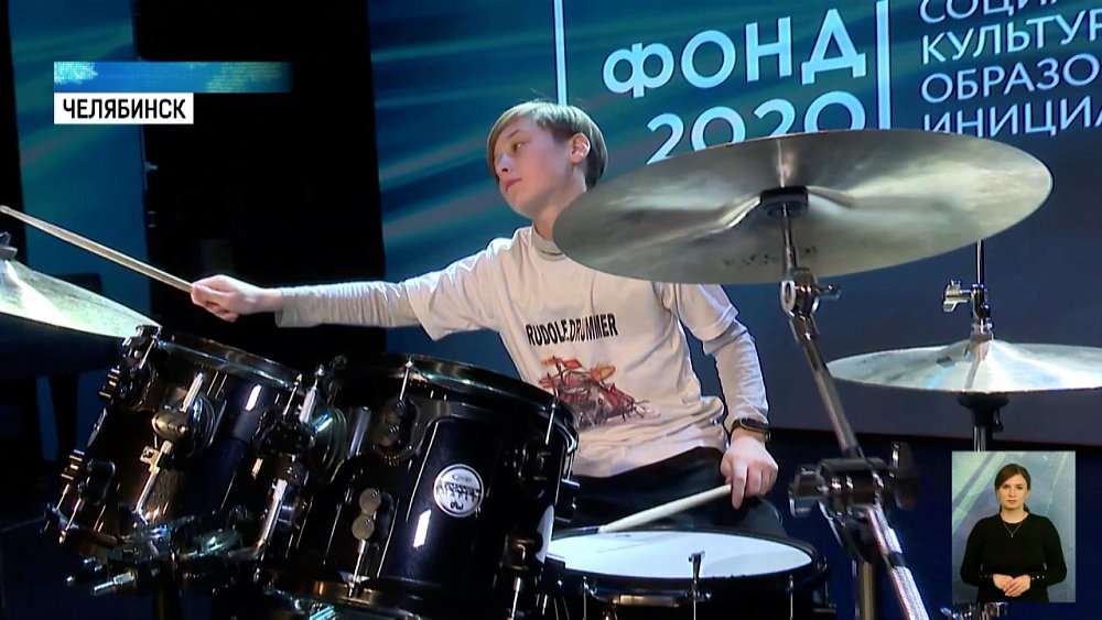 Исполнилась мечта юного барабанщика