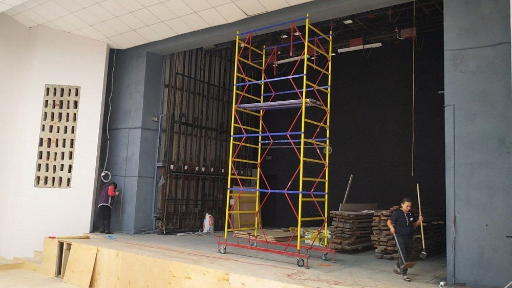 В челябинском поселке Федоровка завершают ремонт дома культуры «Бригантина»