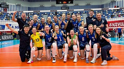 Волейболистки челябинского клуба «Динамо‑Метар» завоевали бронзу Кубка России