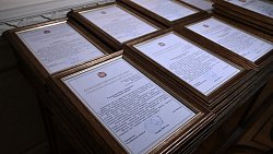 Алексей Текслер наградил строителей Всероссийского центра подготовки для мобилизованных