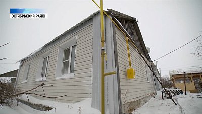 В деревне Сосновенькая запустили газовую линию