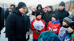 Алексей Текслер открыл лыжероллерную трассу на Карповом пруду в Челябинске