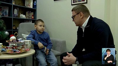 Алексей Текслер исполнил желание Марка из Кусы