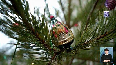 Советские елочные игрушки стали популярны