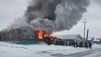 Частный дом сгорел 1 января в Челябинской области