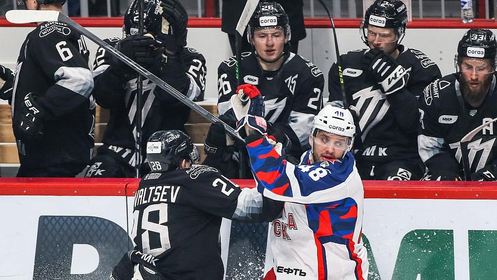 Хоккеисты «Трактора» упустили победу в матче чемпионата КХЛ с ЦСКА