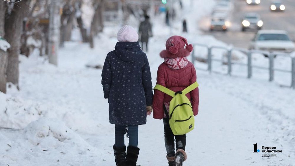 В школах Челябинска отменили занятия из‑за морозов 9 января