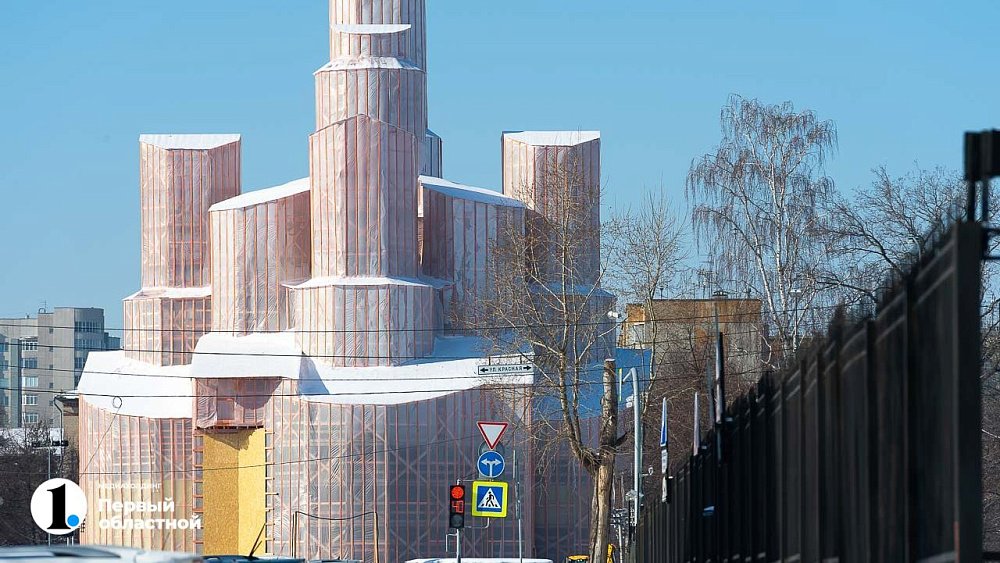 Реставрацию храма Александра Невского в Челябинске завершат к концу 2024 года