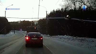 Виновником ДТП оказалась часть троллейбуса