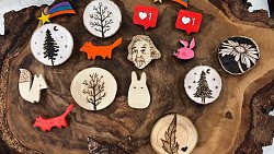 В Челябинской области мастерица дарит вторую жизнь выброшенным новогодним елкам