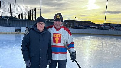 Алексей Текслер проинспектировал ход строительства ФОКа в Сатке