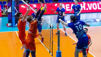 Волейбольные клубы Челябинска и Магнитогорска поделили очки в южноуральском дерби