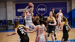 Баскетбольный клуб «Славянка» поделил очки с «ЧГУ-Атланта» в Высшей лиге