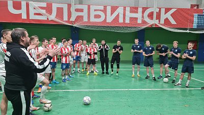 Футбольный клуб «Челябинск» принял участие в новом проекте «Пас в будущее»