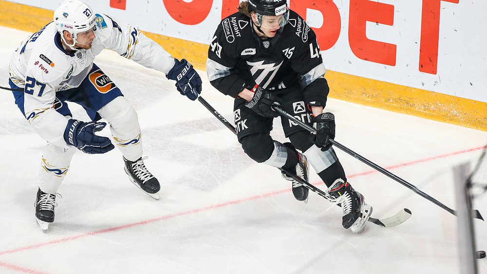 Хоккеисты «Трактора» уступили в овертайме «Барысу» в чемпионате КХЛ