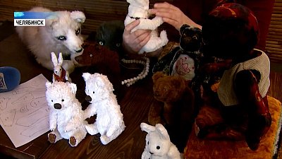 Жительница Челябинска создает необычные игрушки