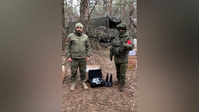 Южноуральские артиллеристы с передовой поблагодарили Алексея Текслера за технику и снаряжение